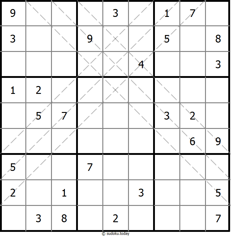 Mehrdiagonal-Sudoku