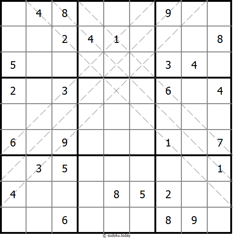 Mehrdiagonal-Sudoku