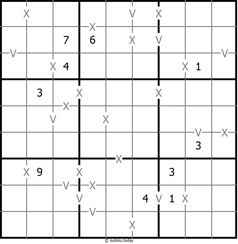 XV Sudoku 21. Dezember 2025