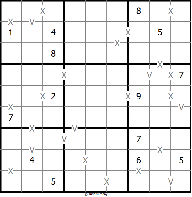 XV Sudoku 12. Januar 2026