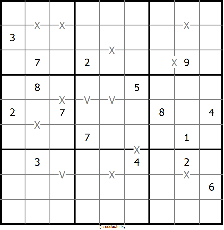 XV Sudoku 19. Januar 2026