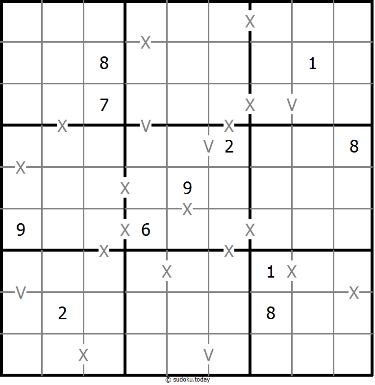 XV Sudoku 01. November 2025