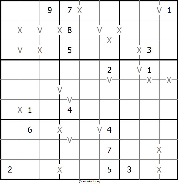 XV Sudoku 28. Dezember 2025