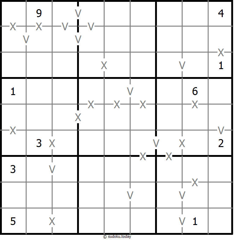 XV Sudoku 06. Januar 2026
