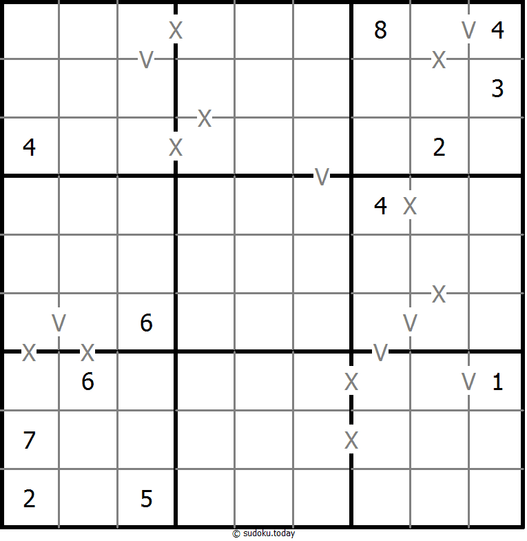 XV Sudoku 05. Dezember 2025