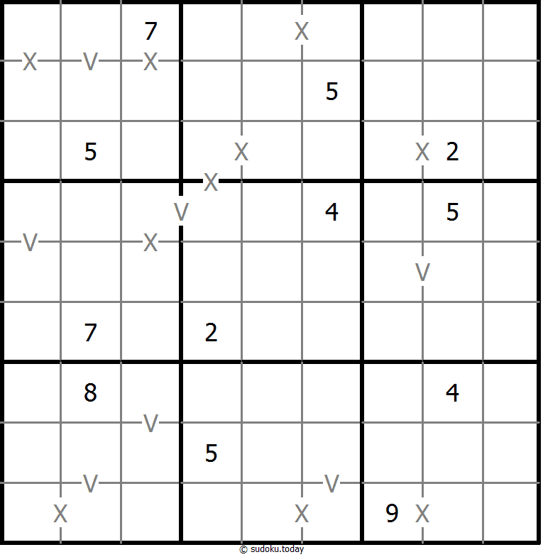 XV Sudoku 29. Dezember 2025