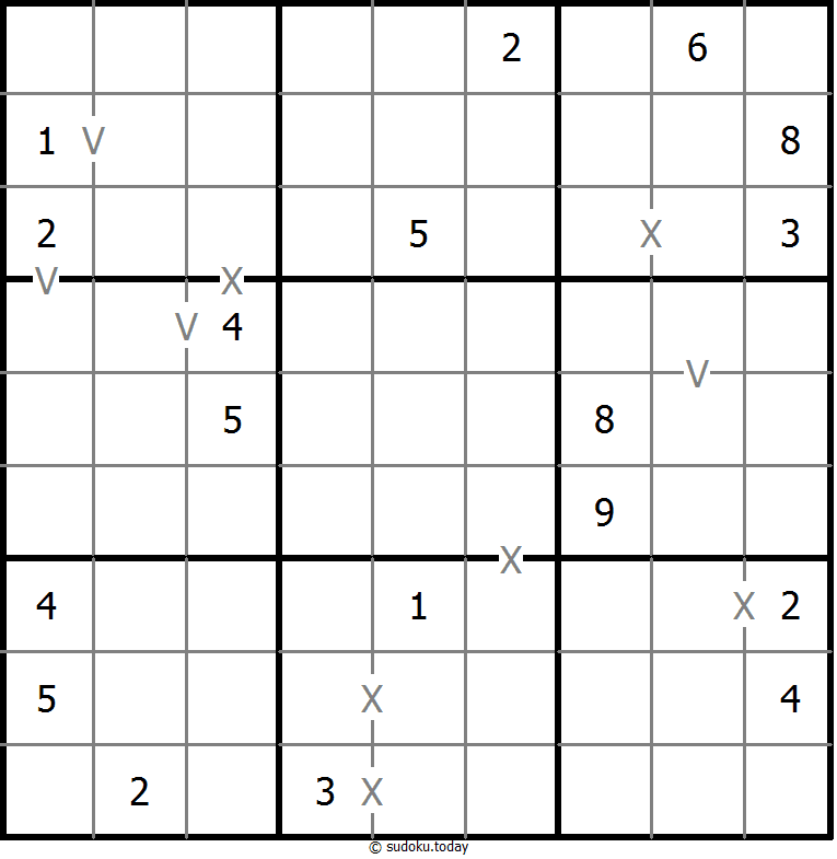 XV Sudoku 05. Januar 2026