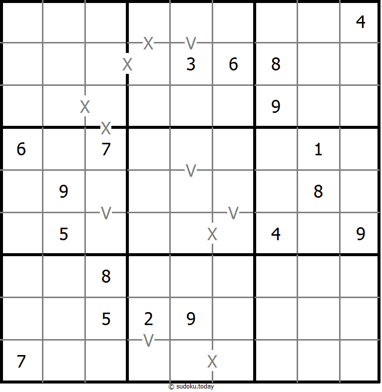 XV Sudoku 07. November 2025