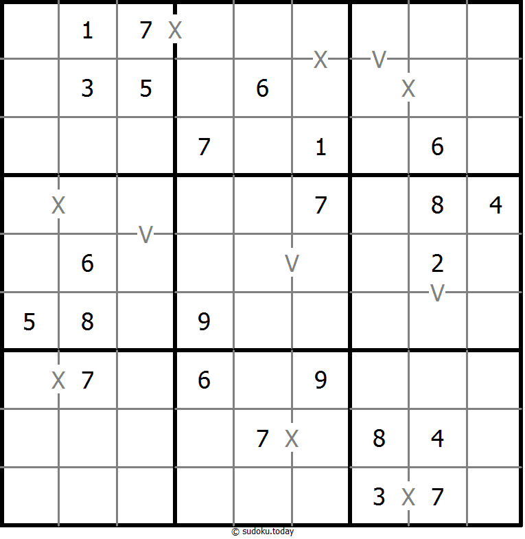 XV Sudoku 09. Januar 2026
