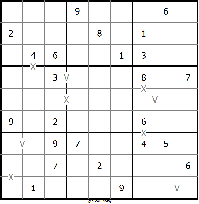 XV Sudoku 07. November 2025